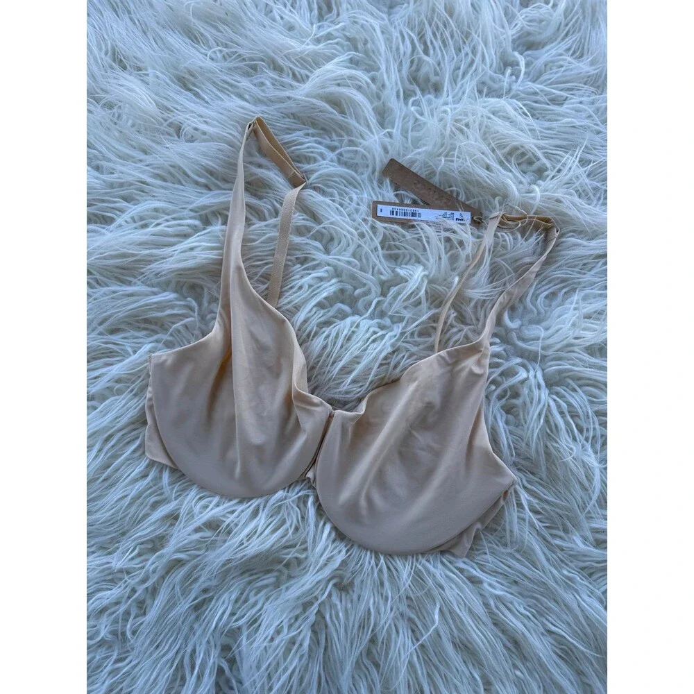 Skims Smoothing Intimates Unlined Minimizer Bra Sand Size 36C - Picture 3 of 8